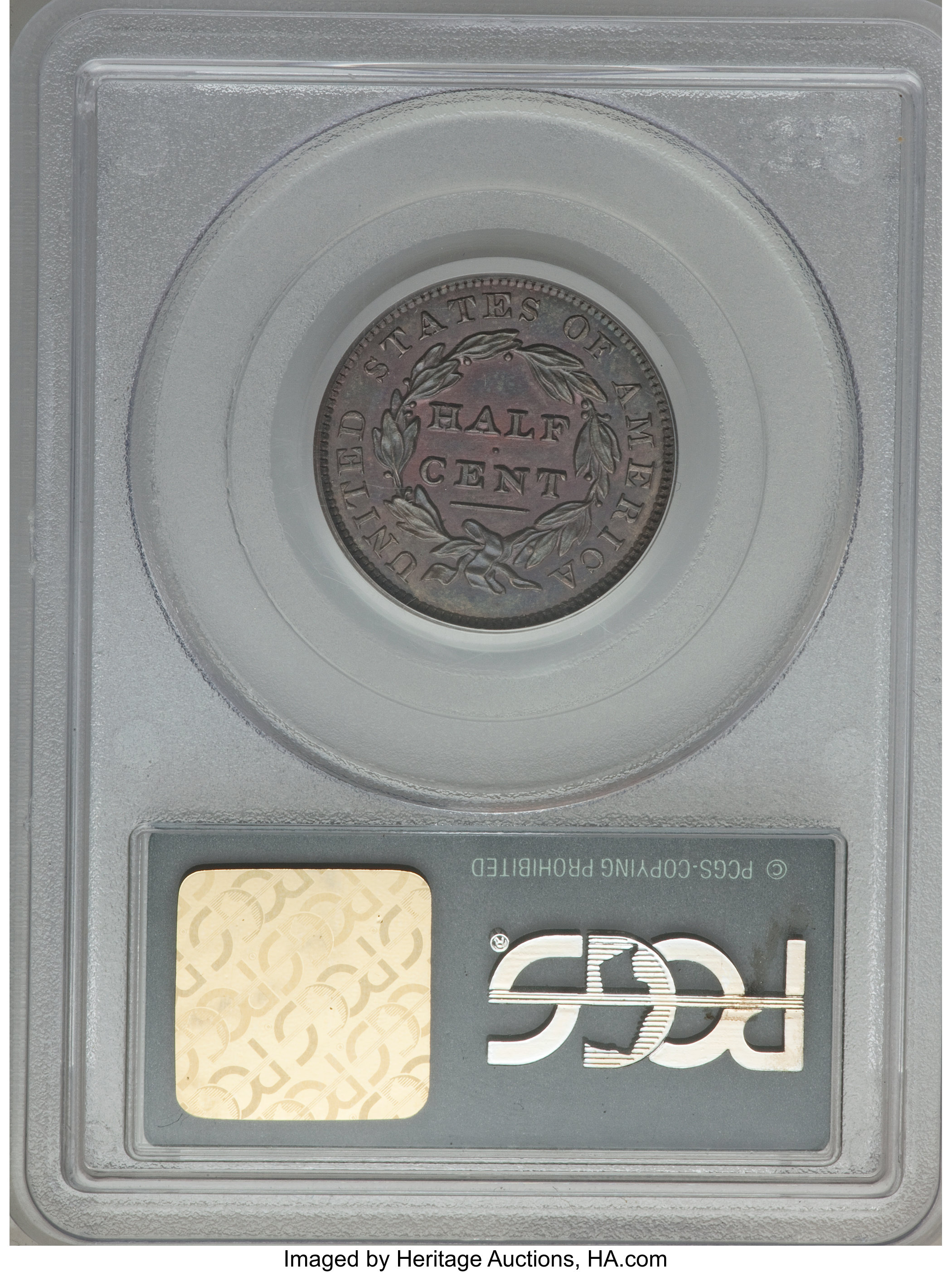 1836 1/2c Original PR BN PR64 BN thumbnail 10
