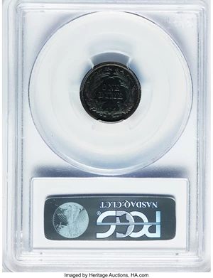 image for: 1861 10C PR66 PCGS....