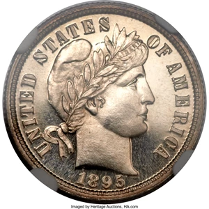image for: 1895 10C PR68 Cameo NGC....