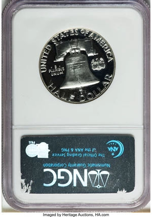 image for: 1958 50C PR69 Cameo NGC....
