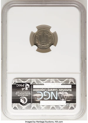image for: 1868 1C One Cent, Judd-605, Pollock-670, R.5, PR64 NGC....