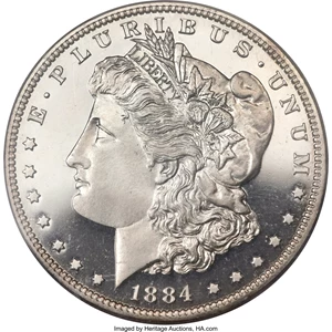 image for: 1884 $1 PR67 Deep Cameo PCGS....