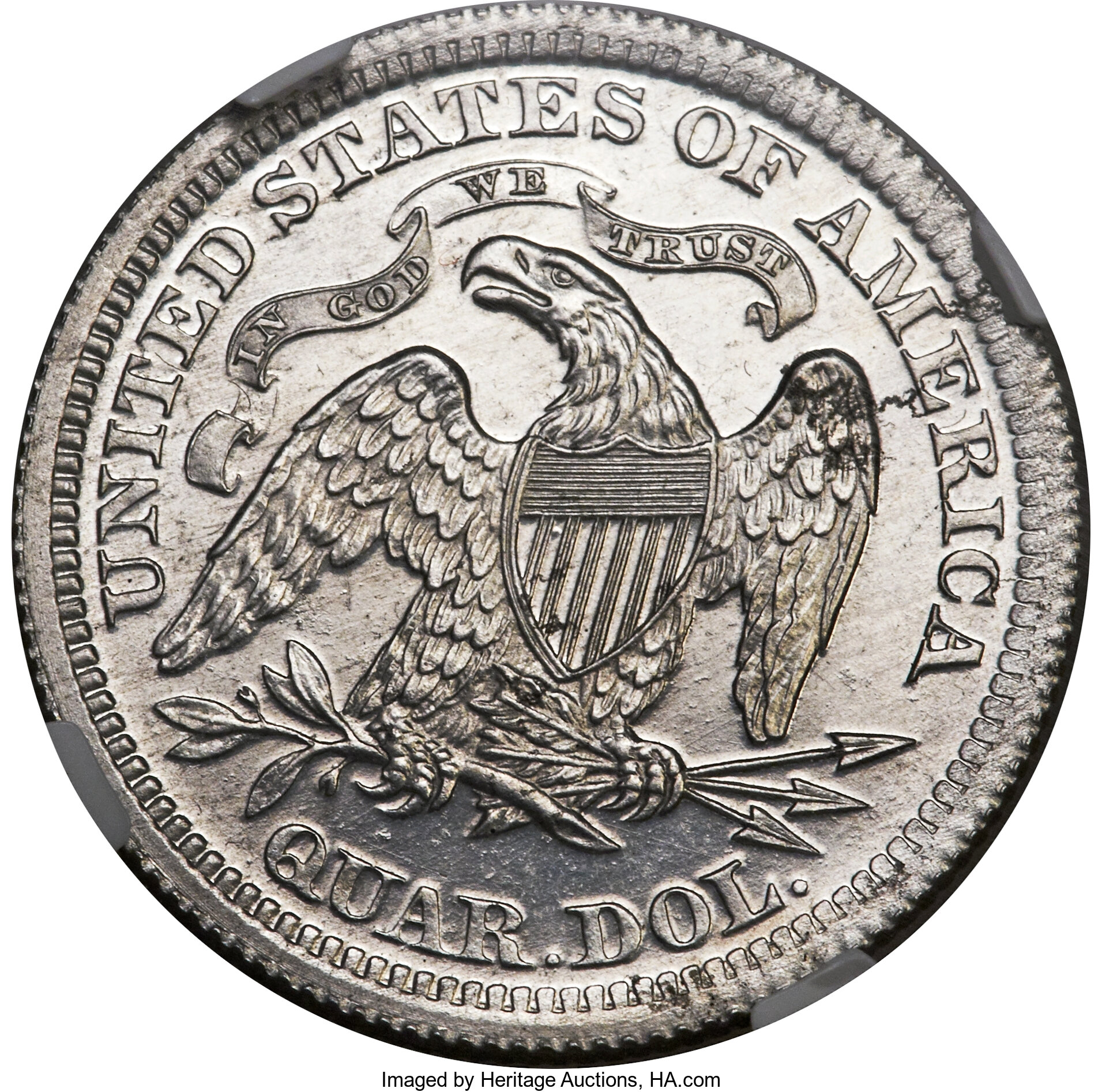image for: 1863 25C Quarter Dollar, Judd-337, Pollock-409, High R.7, PR65 NGC....