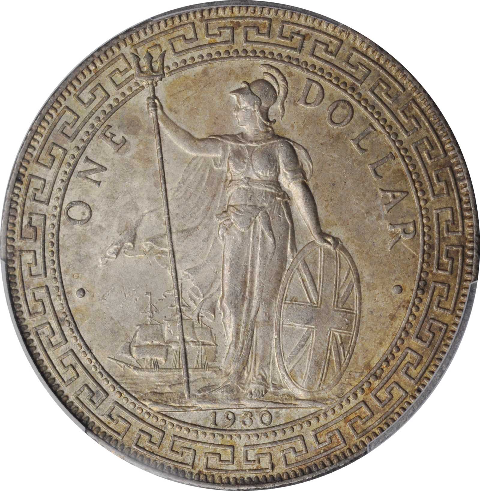 image for: GREAT BRITAIN. Trade Dollar, 1930. London Mint. PCGS MS-64 Gold Shield.