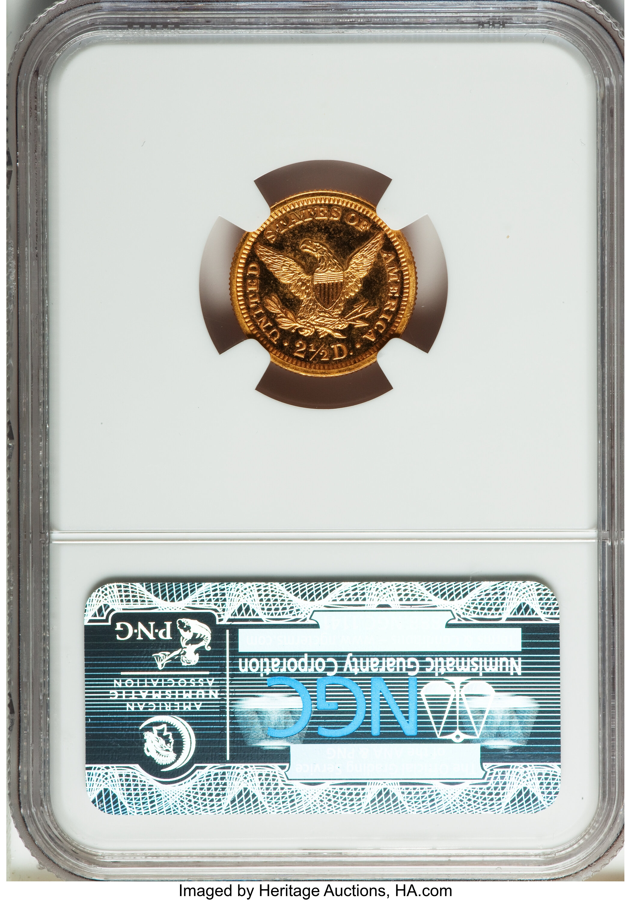 image for: 1881 $2 1/2 PR64 Cameo NGC....