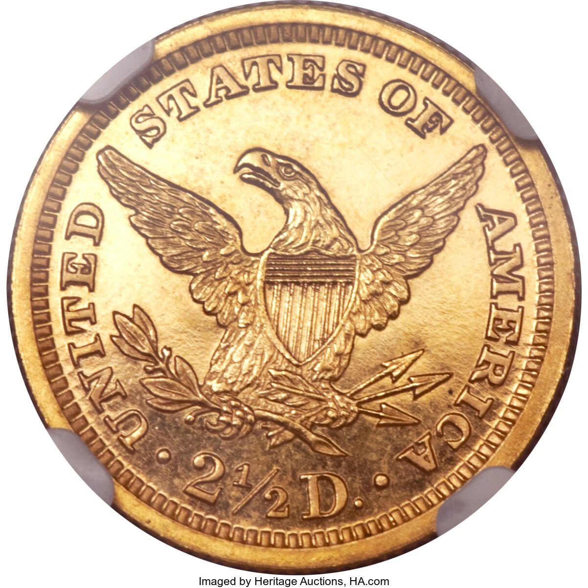 image for: 1881 $2 1/2 PR64 Cameo NGC....