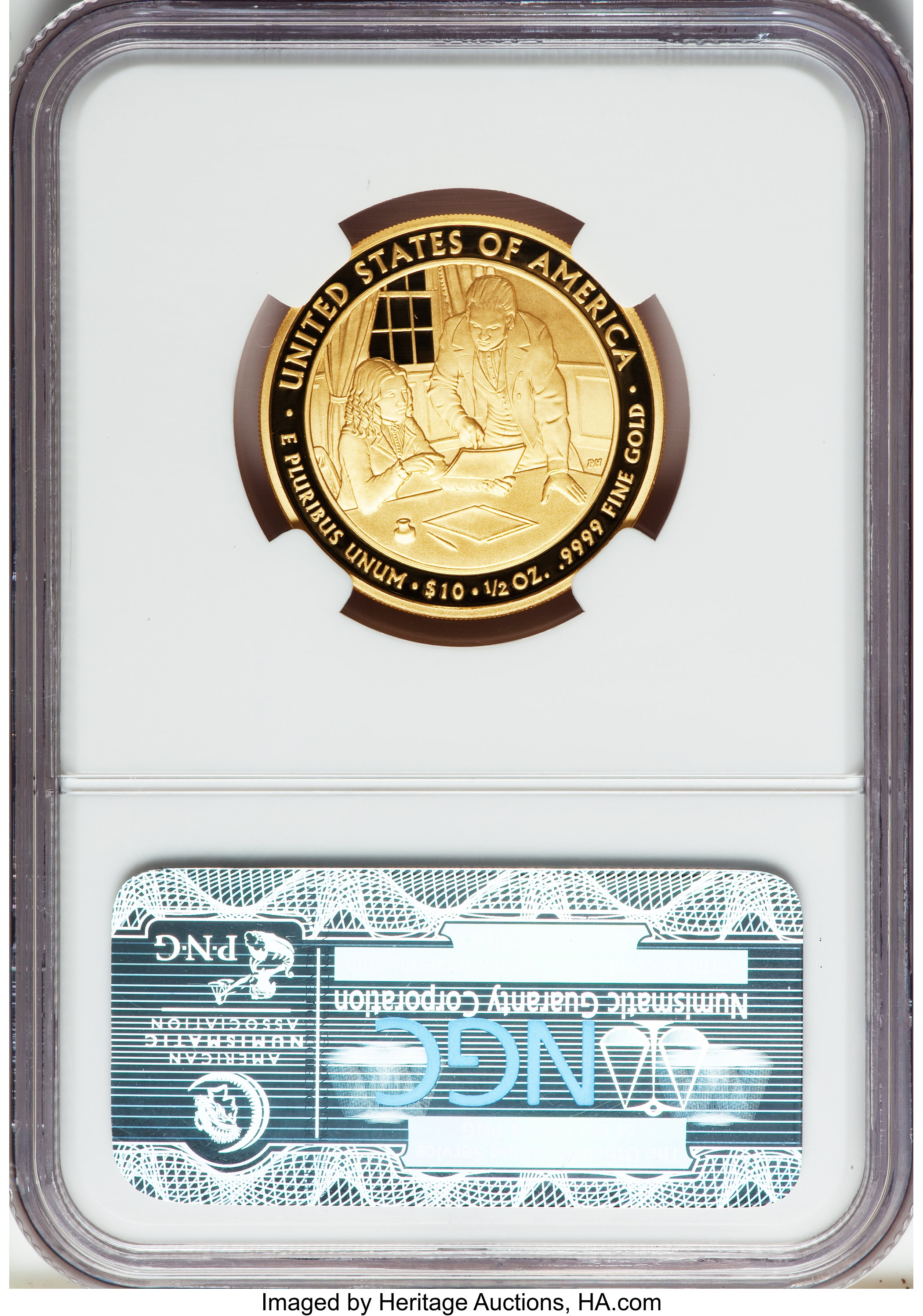 image for: 2009-W $10 Sarah Polk PR70 Ultra Cameo NGC. NGC Census: (0). PCGS Population (116).  ...