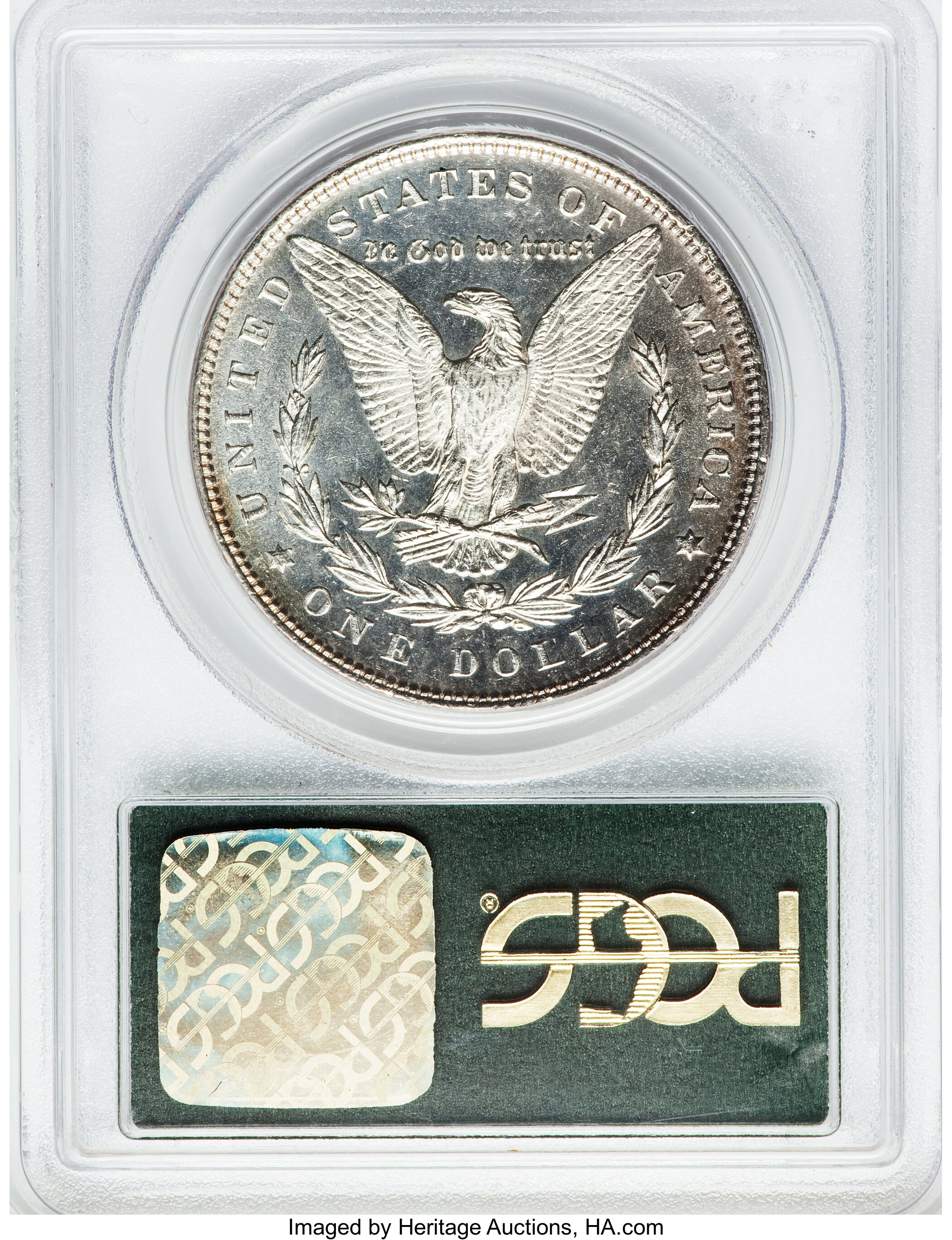 1886 $1  MS DMPL MS61 DMPL CAC thumbnail 4