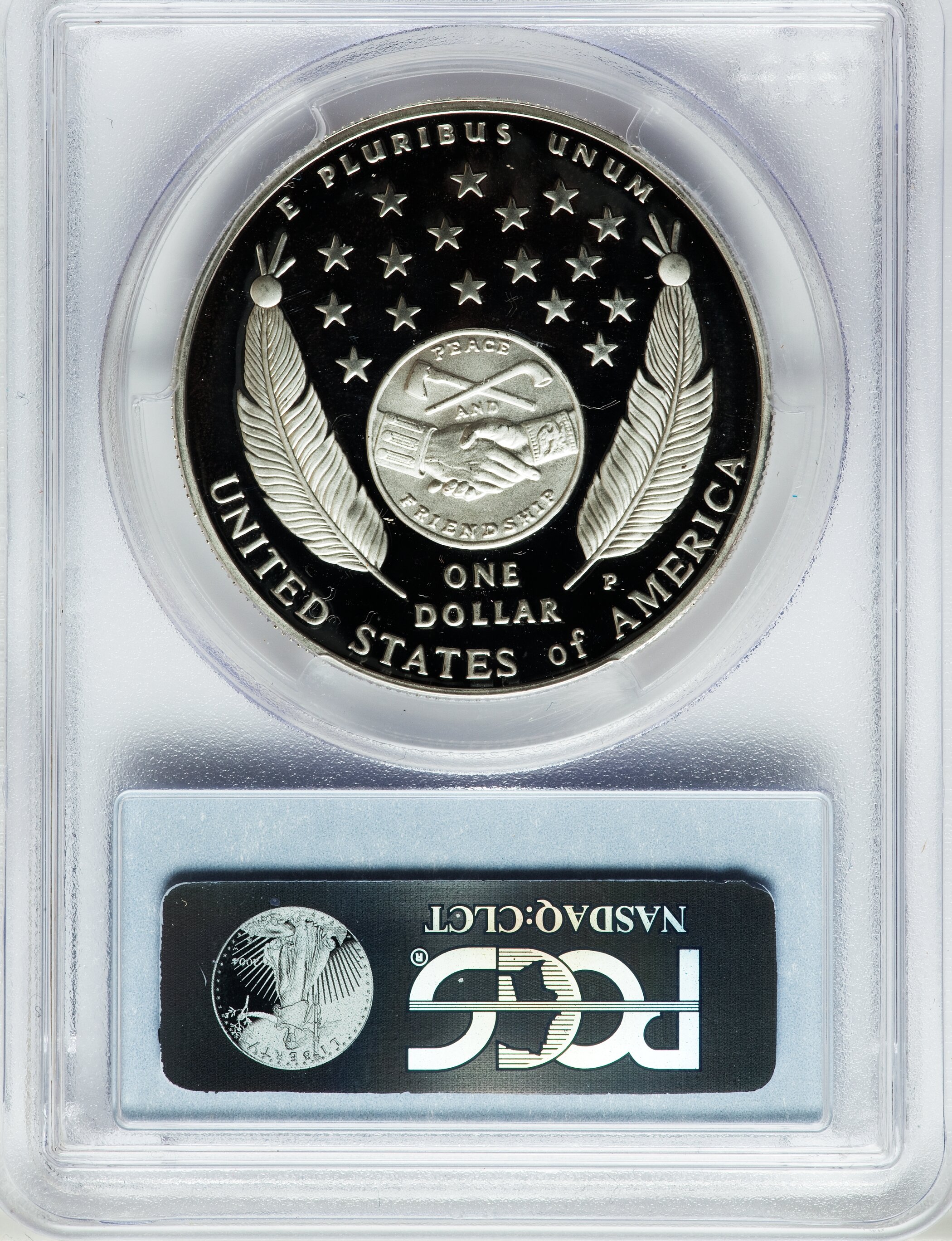 2004-P S$1 Lewis and Clark Bicentennial PR DCAM PR68 DCAM thumbnail 14