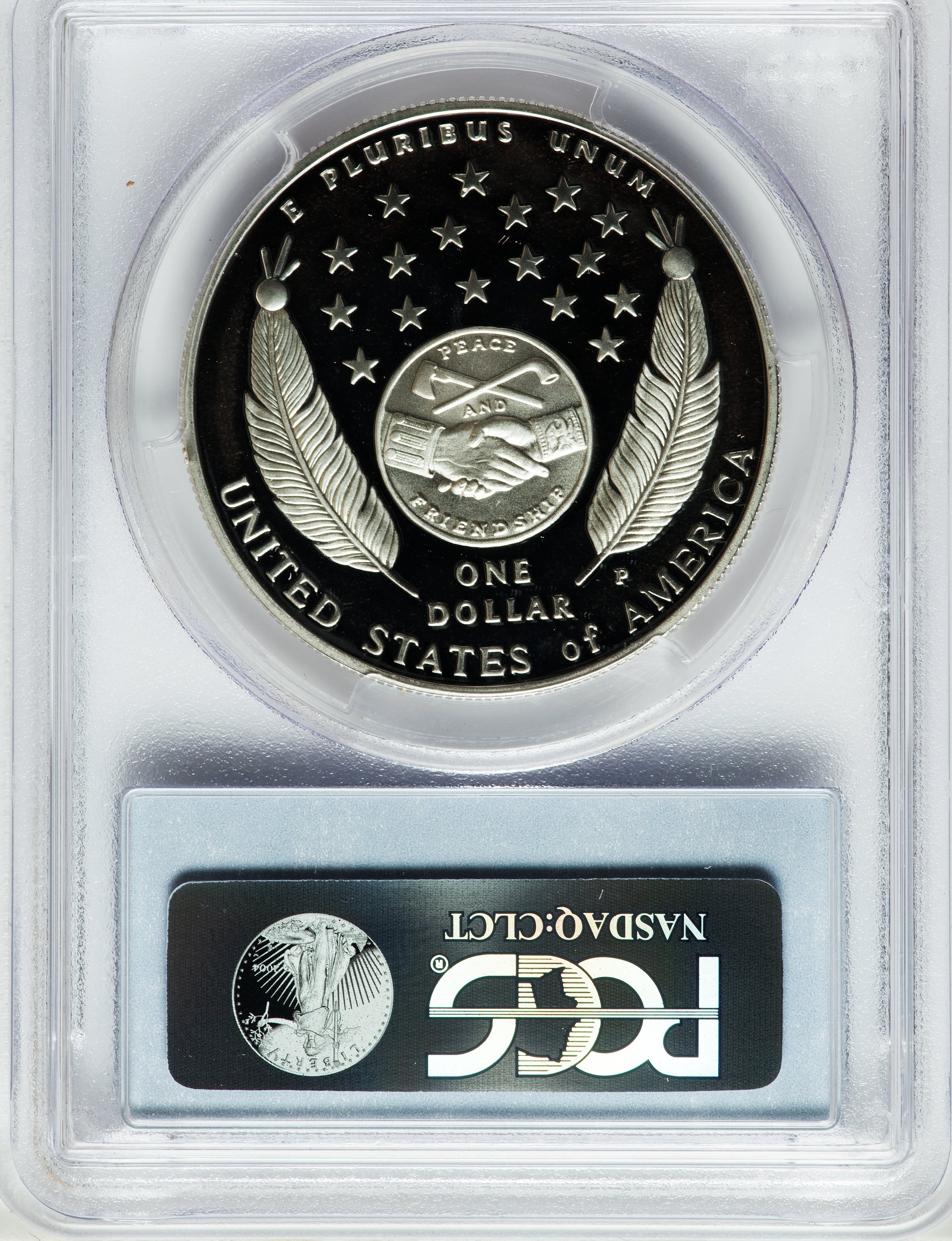 2004-P S$1 Lewis and Clark Bicentennial PR DCAM PR68 DCAM thumbnail 8