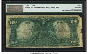 image for: Paducah, KY - $100 1902 Date Back Fr. 690 The First NB Ch. # (S)1599...