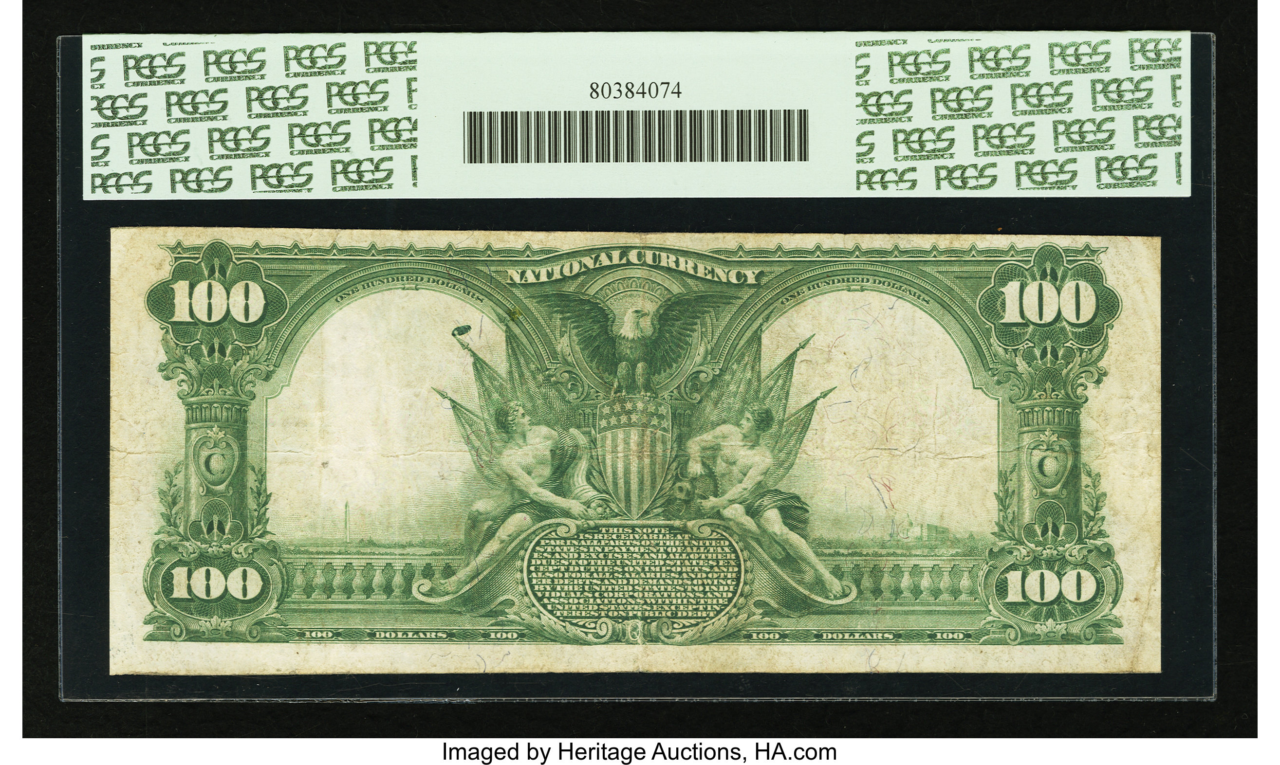 image for: New York, NY - $100 1902 Plain Back Fr. 707a The Bank of America National Assoc Ch. # 13193...