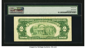 image for: Fr. 1502* $2 1928A Legal Tender Note. PMG Very Fine 25....