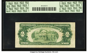 image for: Fr. 1502* $2 1928A Legal Tender Note. PCGS Very Fine 20PPQ....