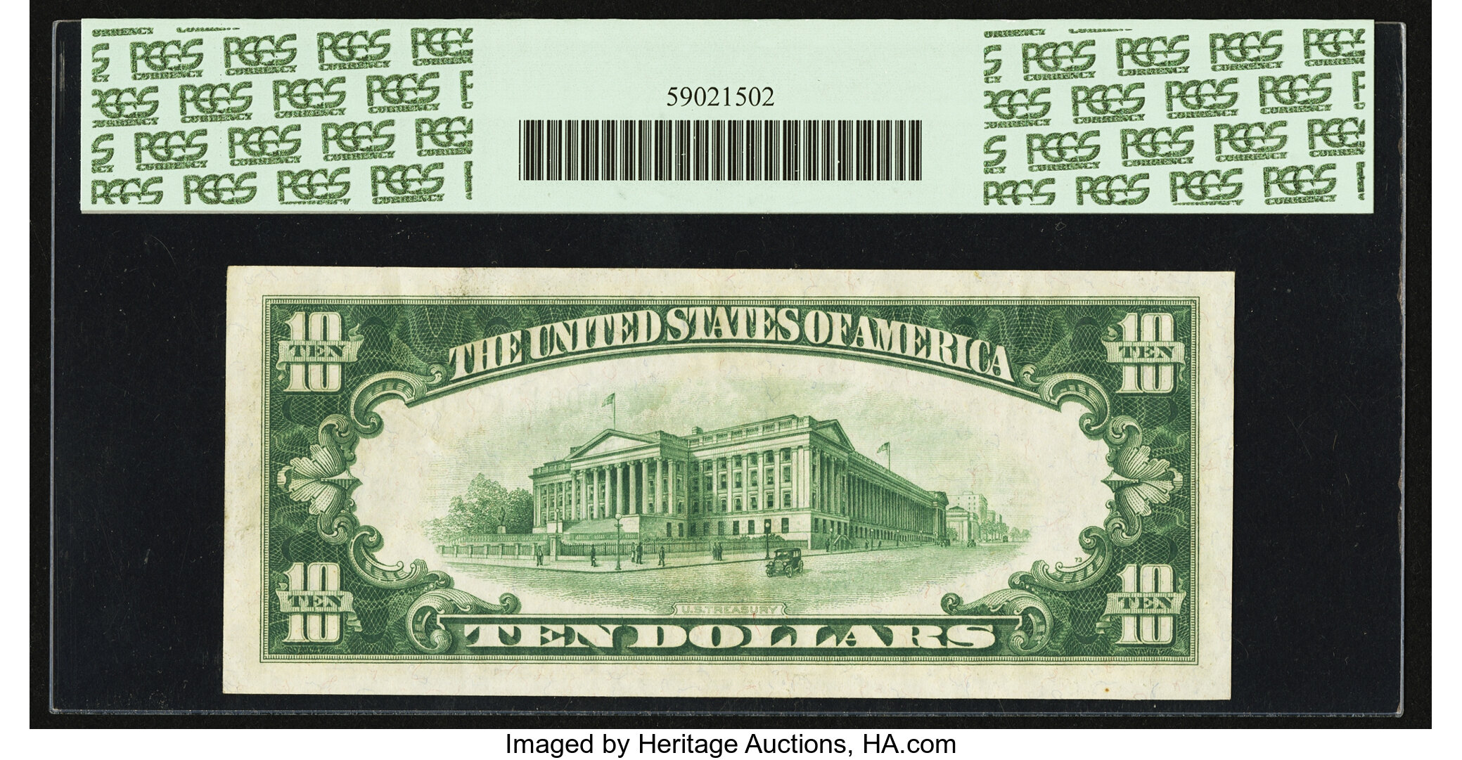 image for: Fr. 2000-A* $10 1928 Federal Reserve Note. PCGS Extremely Fine 45PPQ....