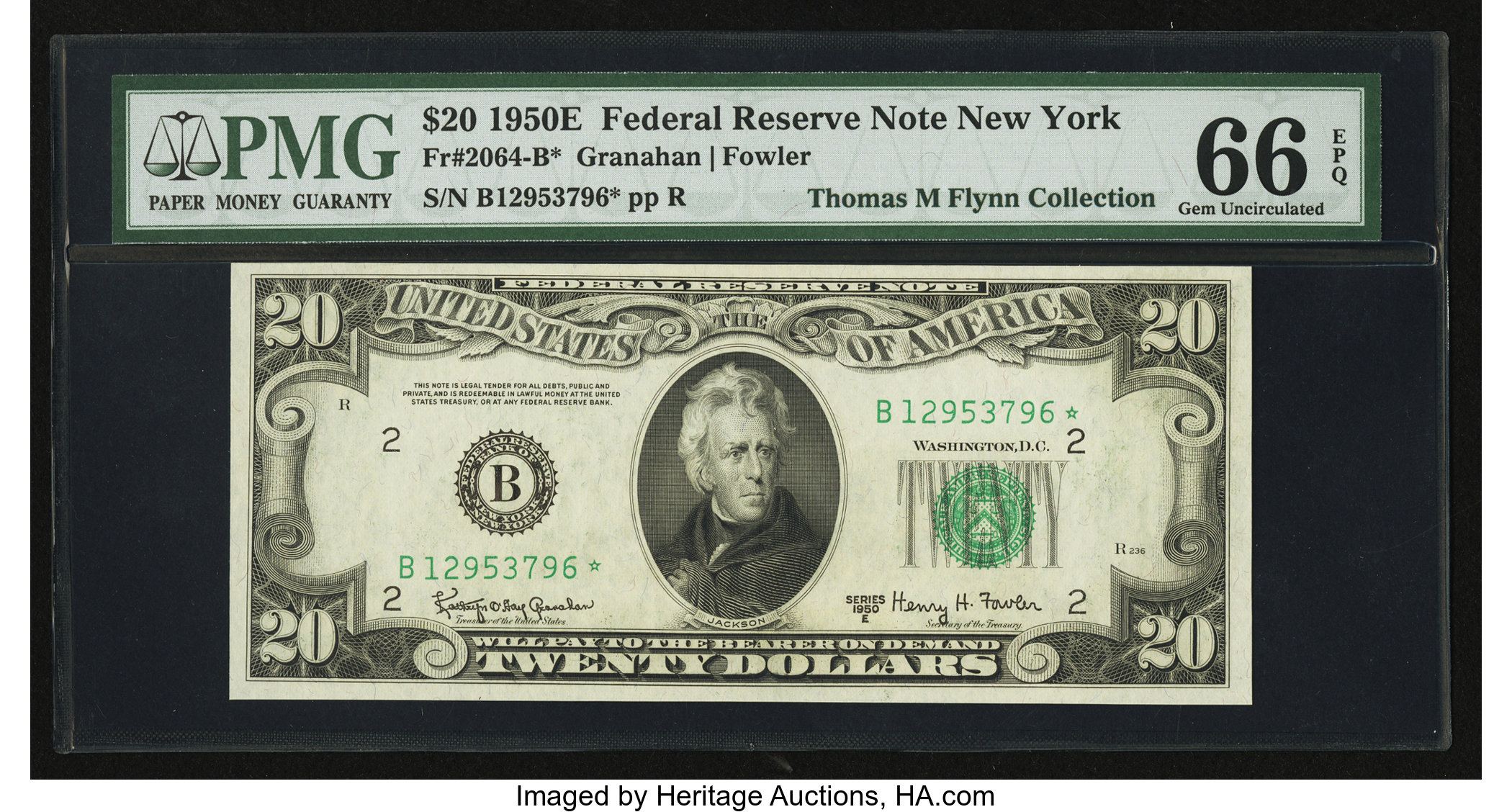 1950E $20 New York, Star Replacement (Fr. 2064B*)
