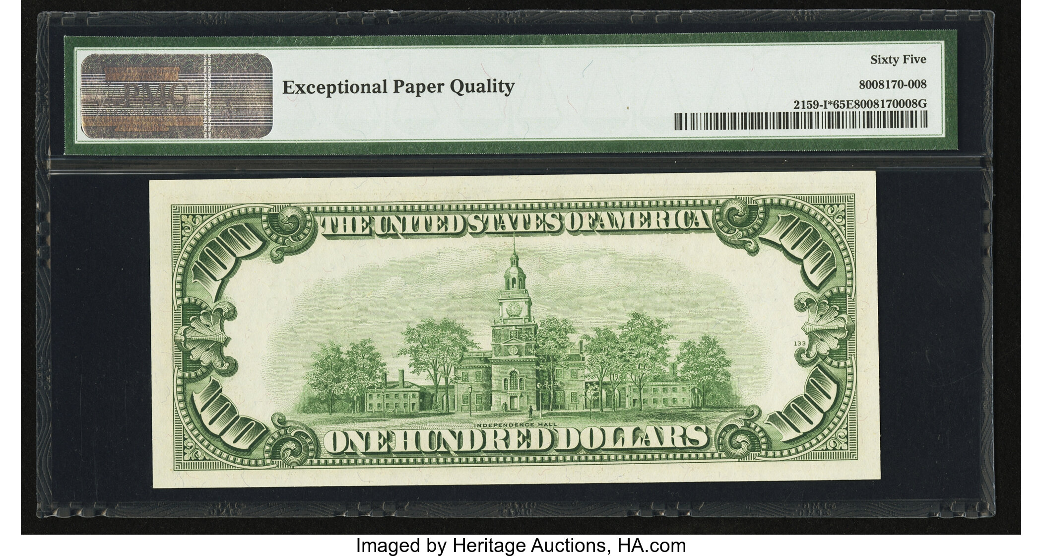 image for: Fr. 2159-I* $100 1950B Federal Reserve Note. PMG Gem Uncirculated 65 EPQ....