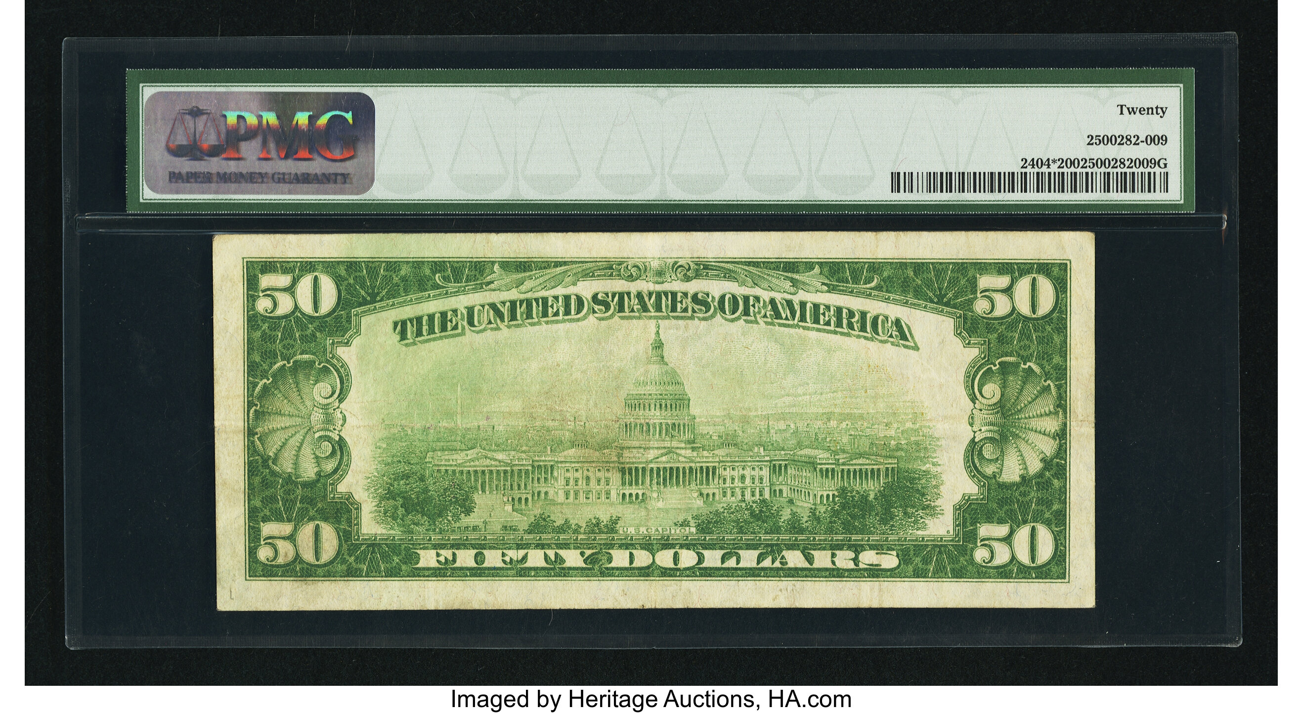 image for: Fr. 2404* $50 1928 Gold Certificate. PMG Very Fine 20....