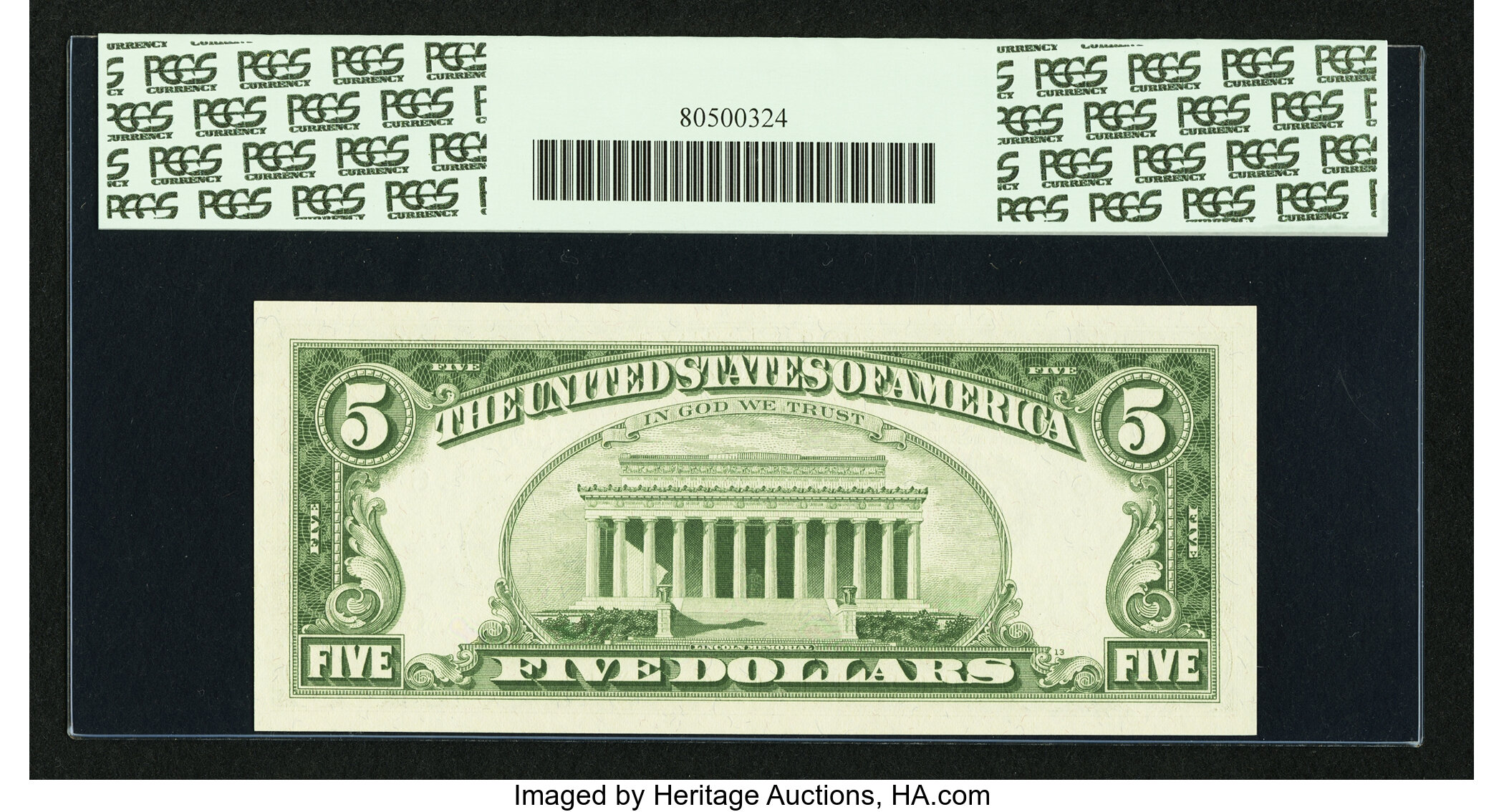 image for: Fr. 1968-F* $5 1963A Federal Reserve Note. PCGS Superb Gem New 67PPQ....