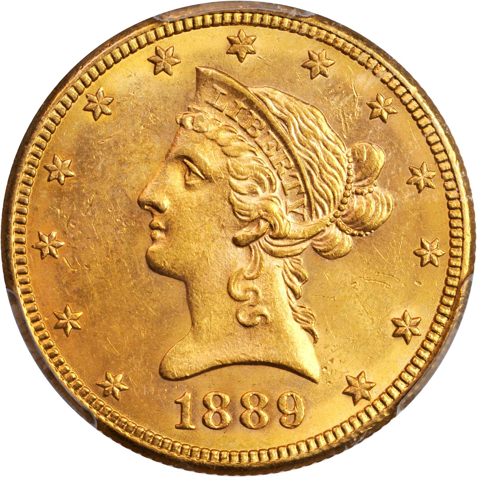 1889-S $10 VG10 thumbnail 4