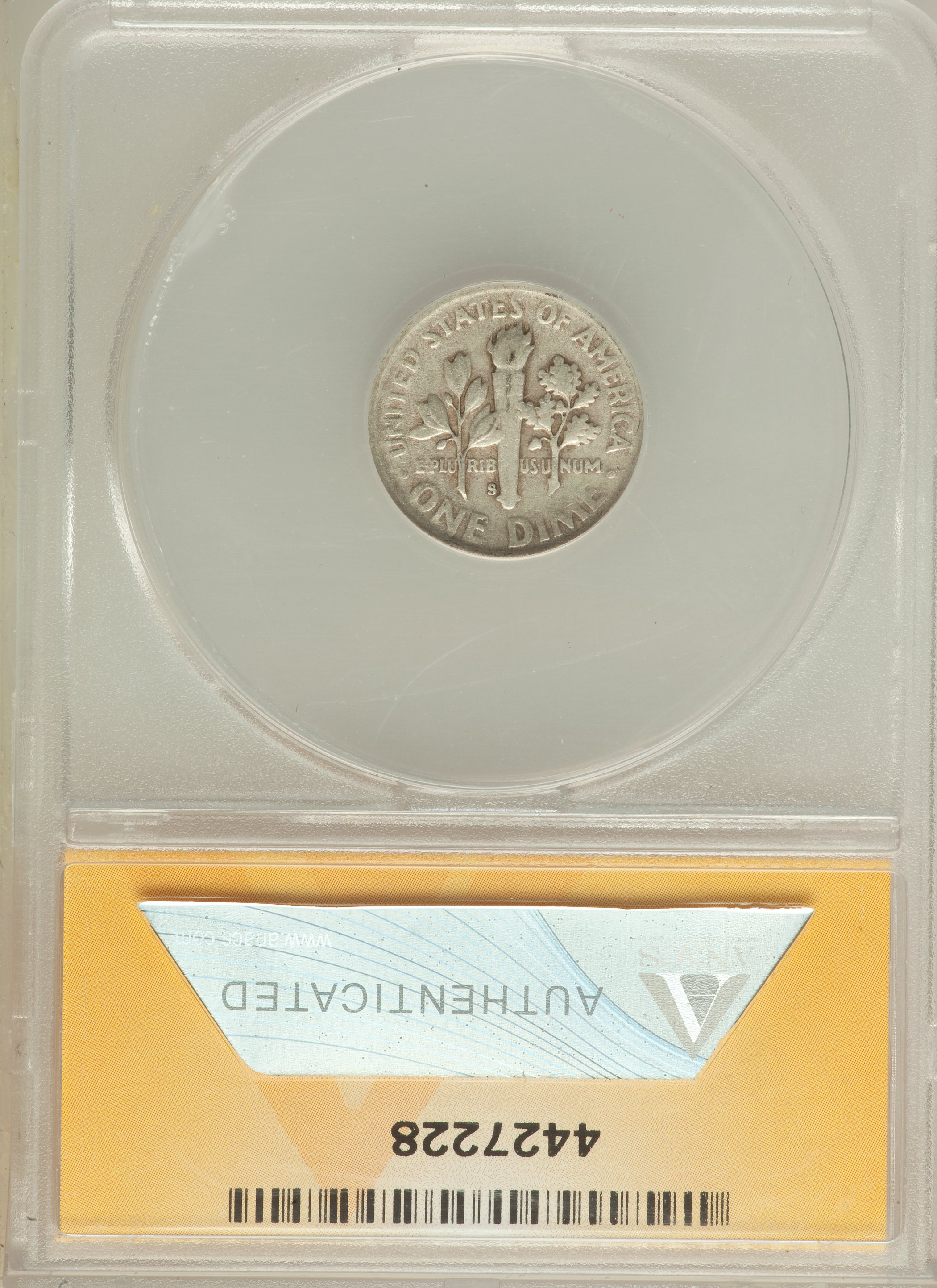 Roosevelt Dime 10c Silver, 1946-1964 [Type] VF20 thumbnail 2