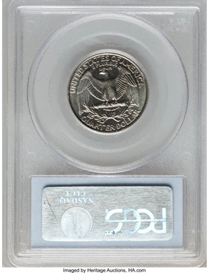 image for: 1993-D 25C MS66 PCGS. PCGS Population (115/6). NGC Census: (65/27). Mintage: 645,476,096. ...