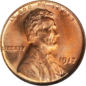 image for: 1917 Lincoln Cent. FS-101. Doubled Die Obverse. MS-67 RD (PCGS). Secure Holder.