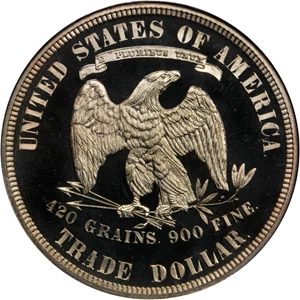 image for: 1882 Trade Dollar. Proof-68 Cameo (NGC).