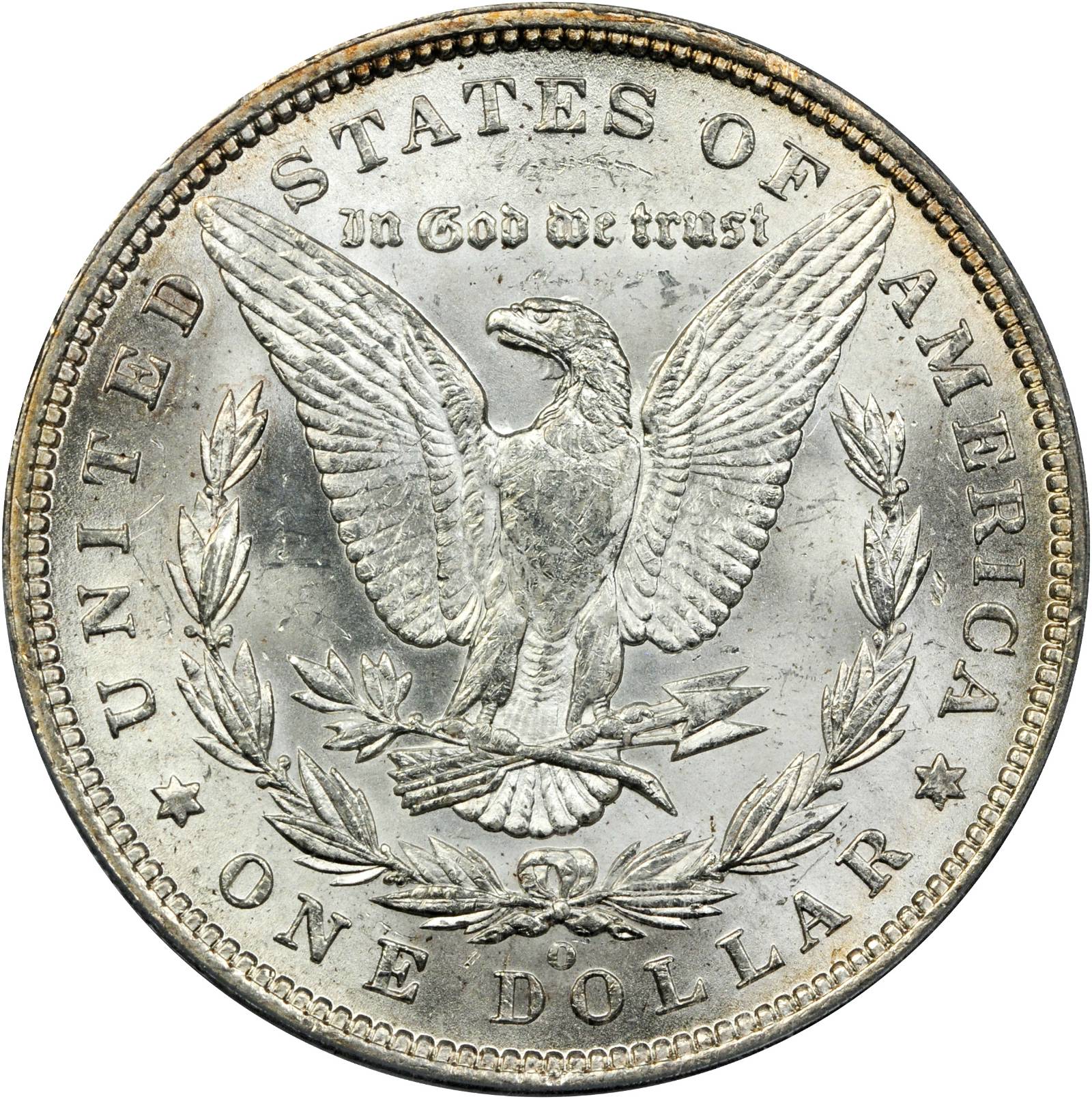 image for: 1888-O Morgan Silver Dollar. VAM-1B. Top 100 Variety. Scarface. MS-62 (PCGS). CAC.
