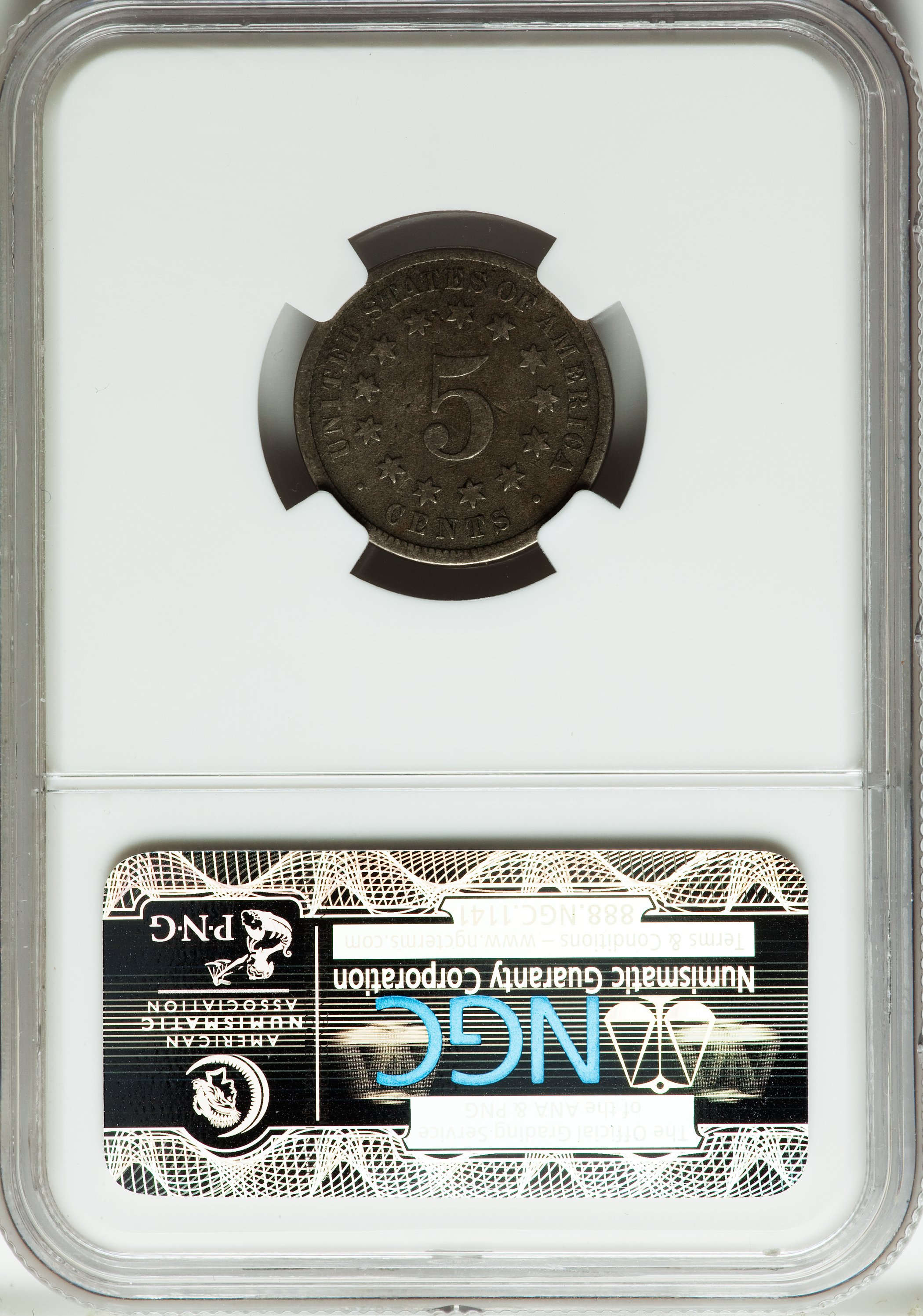 1878 5c VG10 thumbnail 3