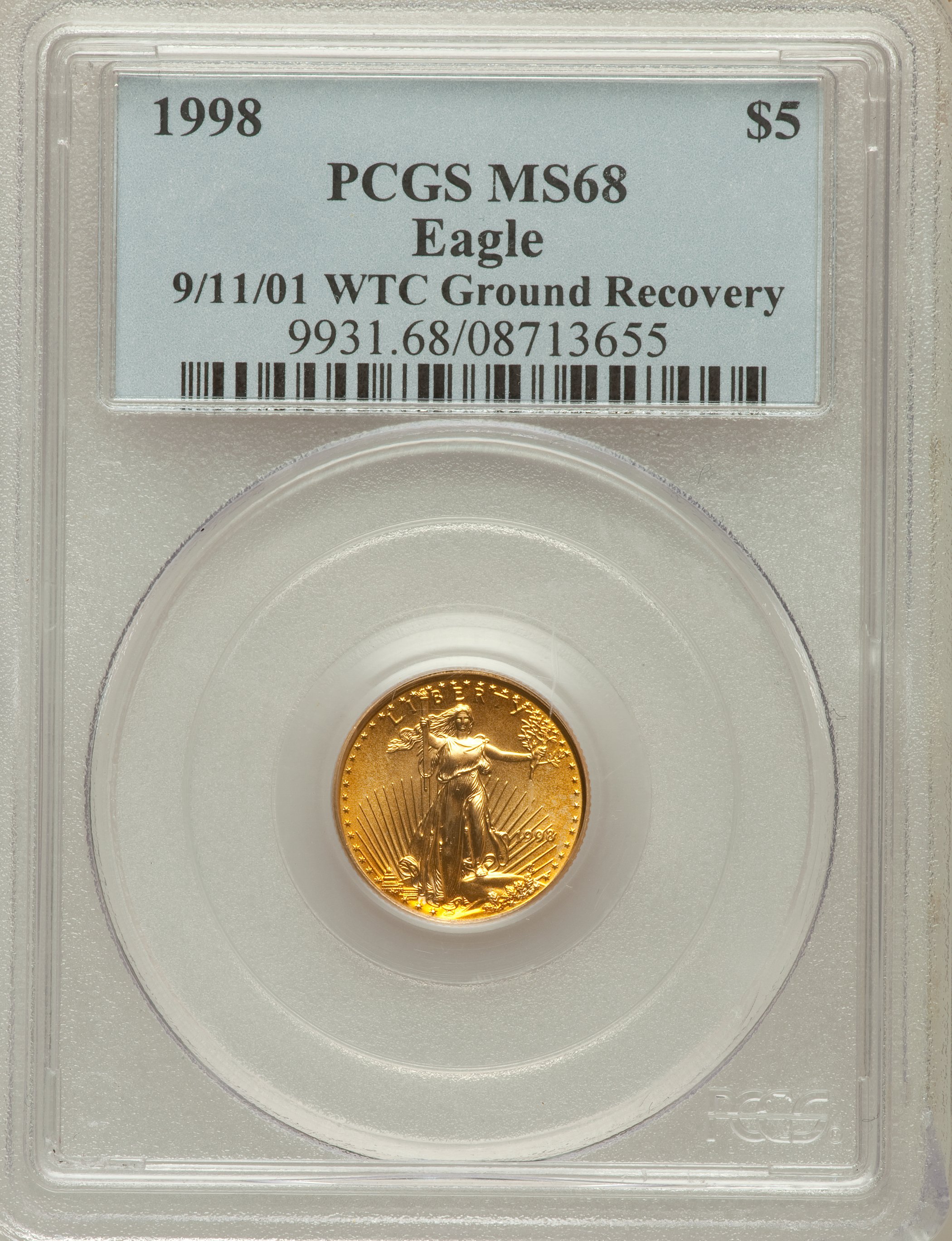 1998 $5  Gold Eagle MS66 thumbnail 16