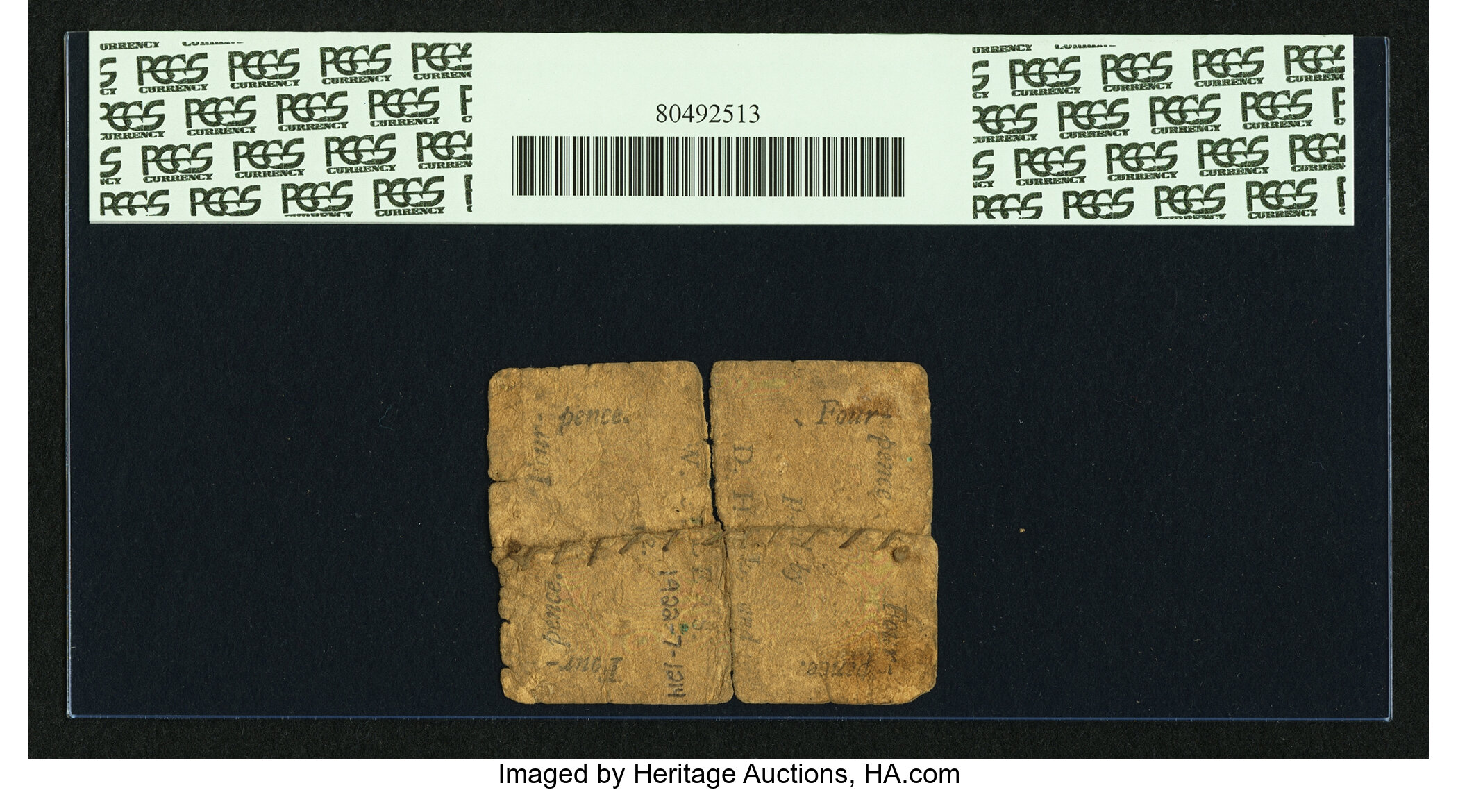 image for: Pennsylvania April 3, 1772 4d PCGS Apparent Good 06....