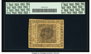 image for: Pennsylvania April 25, 1776 10s PCGS Extremely Fine 45PPQ....