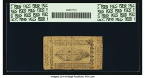 image for: New Jersey April 12, 1760 £3 PCGS Apparent Fine 15....