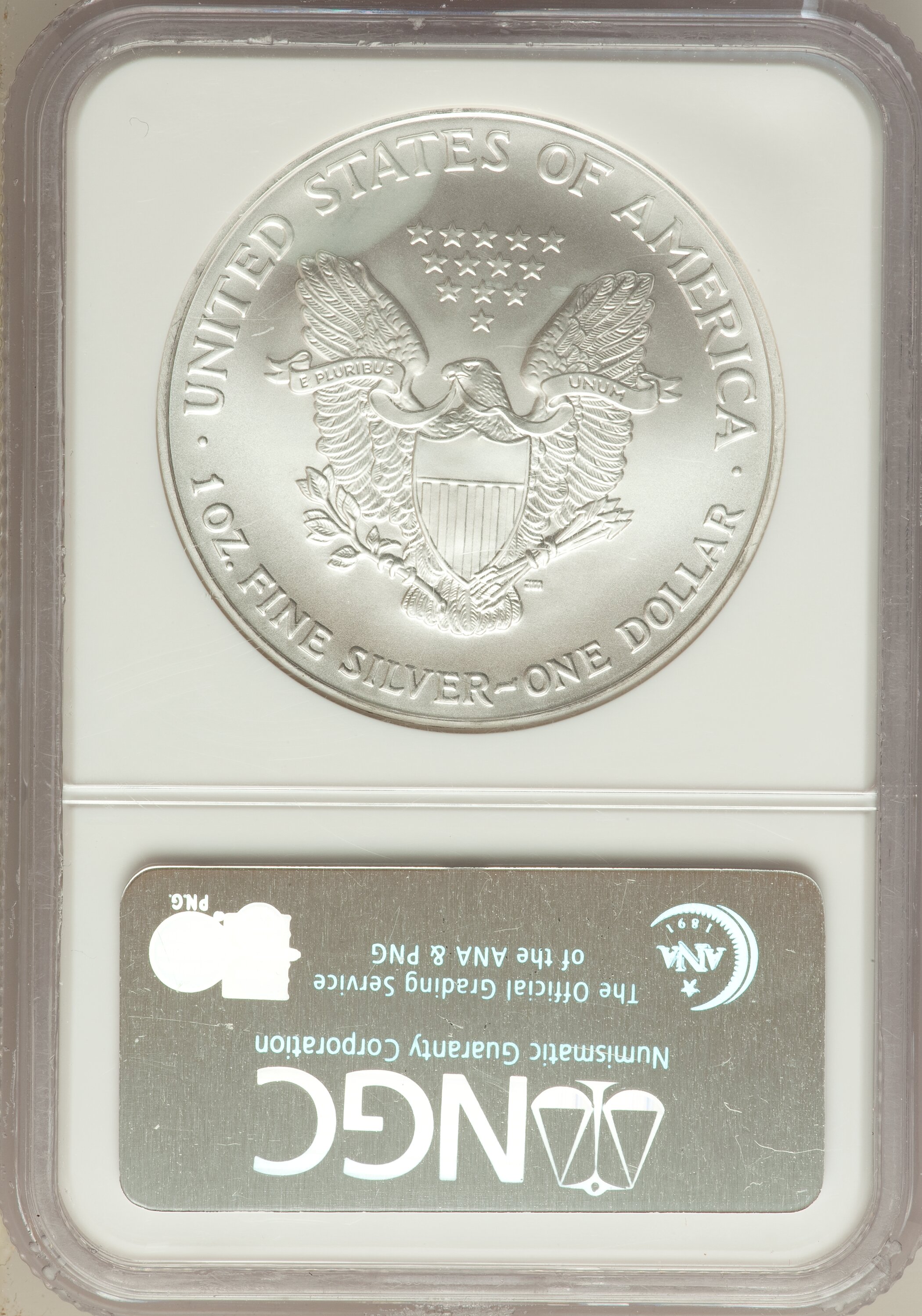 2007 $1  Silver Eagle MS63 thumbnail 8