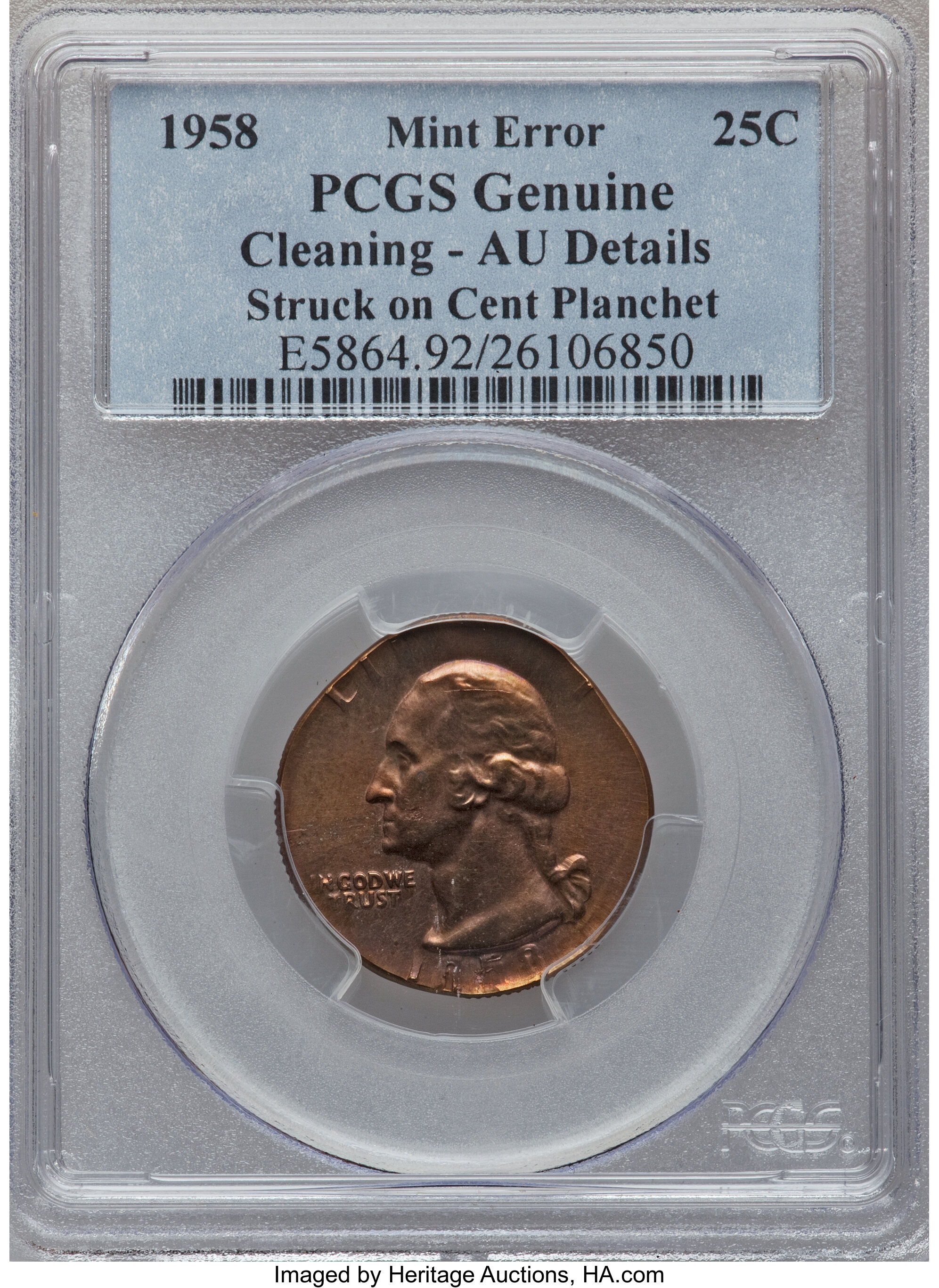 1958 25c G6 thumbnail 4