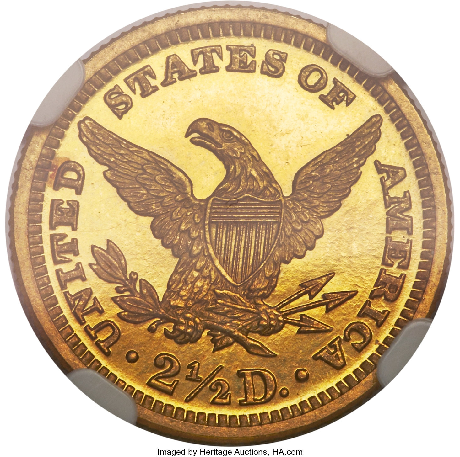 image for: 1887 $2 1/2 PR66 Cameo NGC....