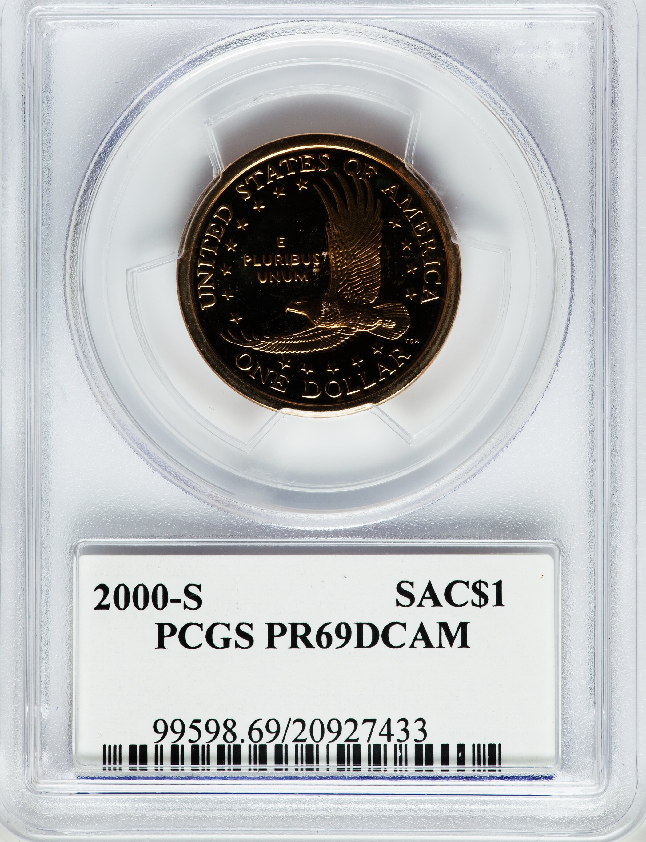 2000-S $1  Sacagawea PR DCAM PR69 DCAM thumbnail 24