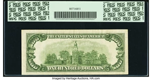 image for: Fr. 2157-F* $100 1950 Mule Federal Reserve Note. PCGS Very Fine 35....