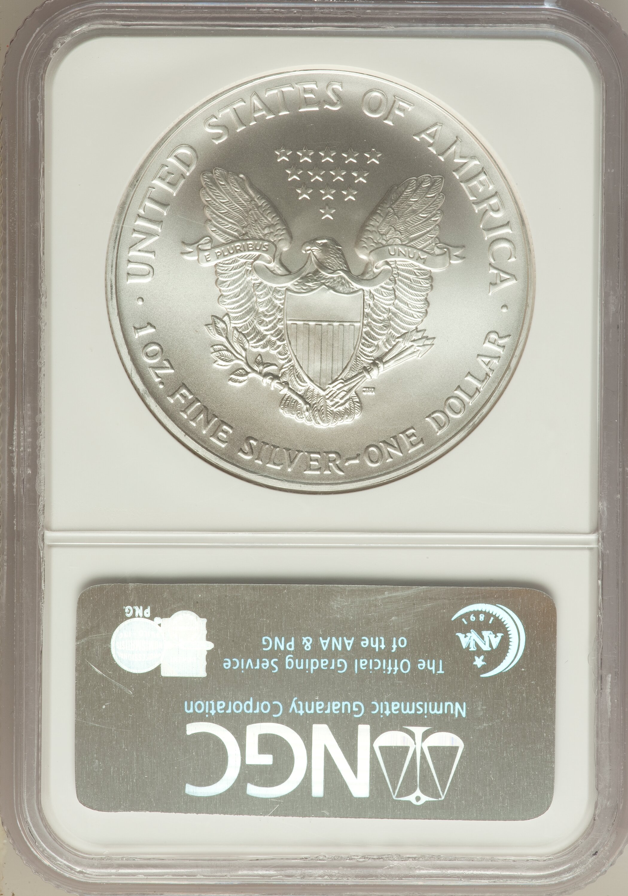 2007 $1  Silver Eagle MS63 thumbnail 10