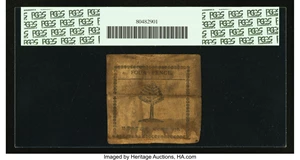 image for: Massachusetts October 16, 1778 4d PCGS Apparent Fine 15....