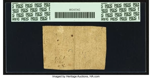 image for: Virginia May 5, 1777 $5 PCGS Very Fine 30....