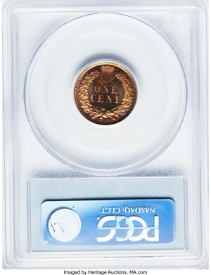 image for: 1884 1C PR65 Cameo PCGS....