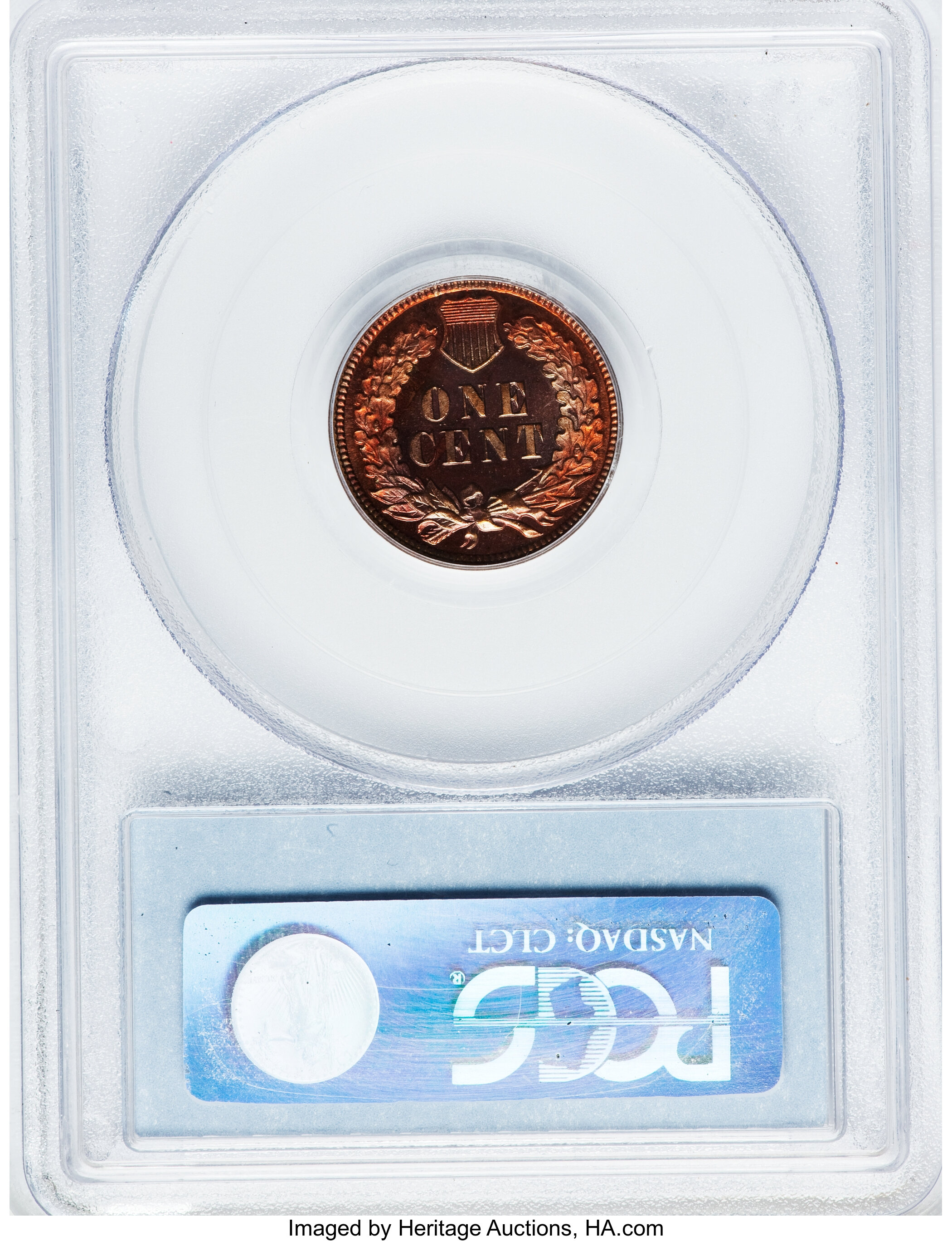 image for: 1887 1C PR64 Red Cameo PCGS....
