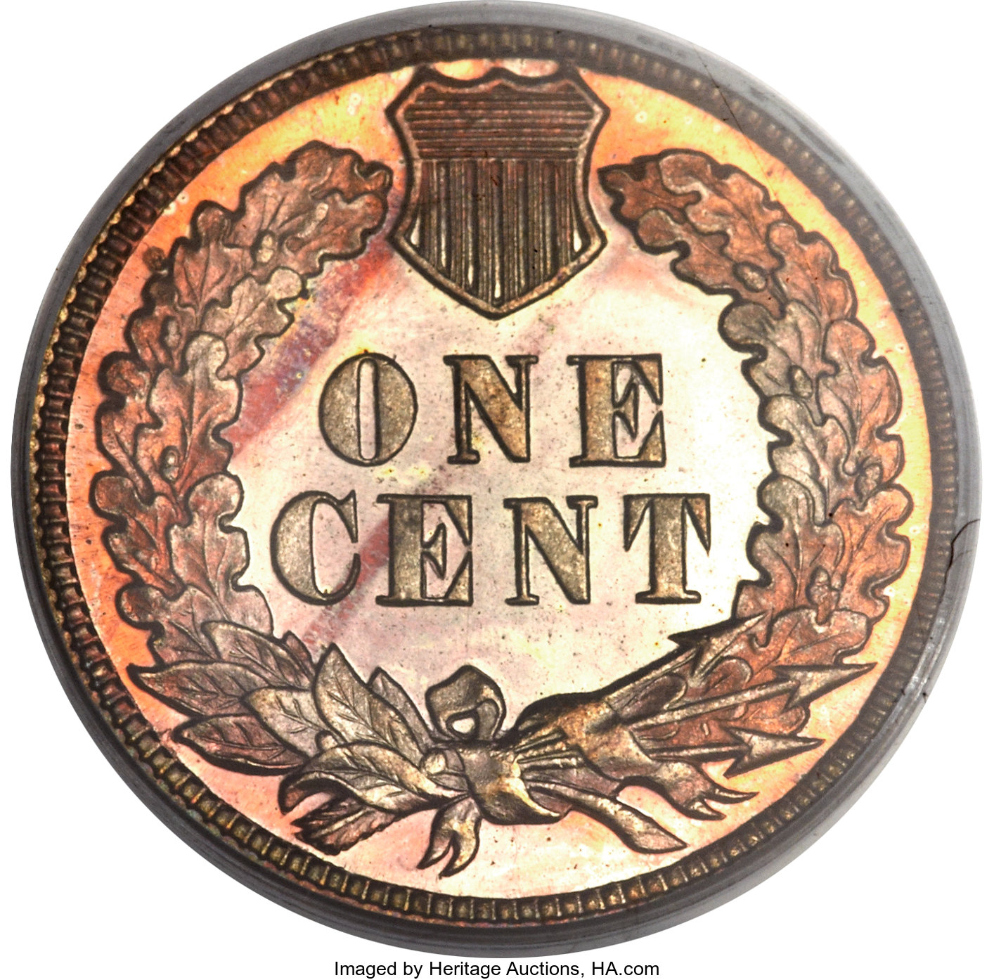 image for: 1887 1C PR64 Red Cameo PCGS....