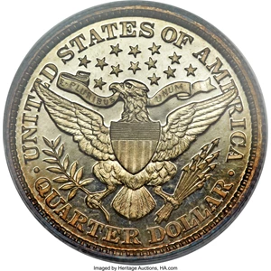 image for: 1895 25C PR67 Deep Cameo PCGS....