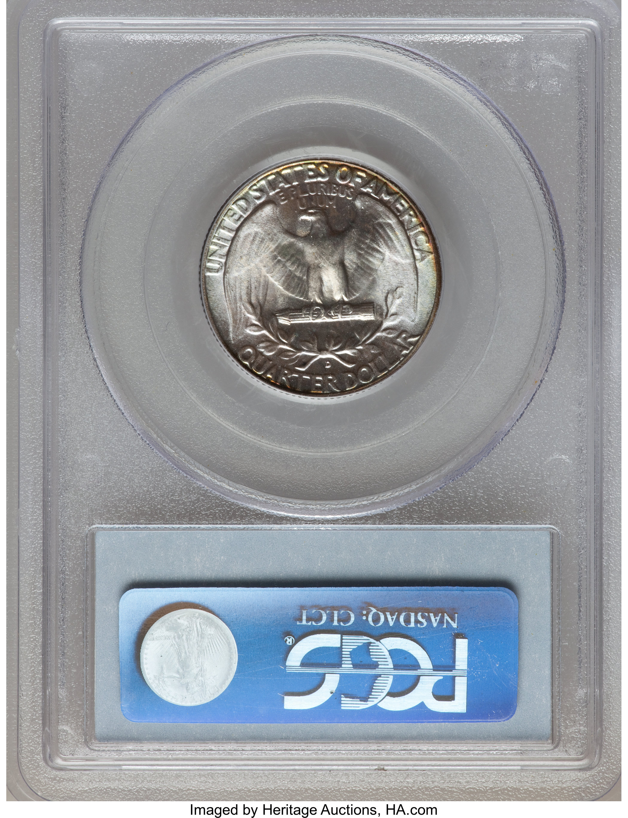 1947-D 25c MS68 thumbnail 6