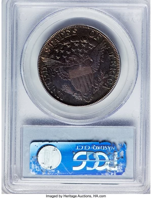 image for: 1807 50C Specimen MS65 PCGS. O-109, unique as a specimen strike....