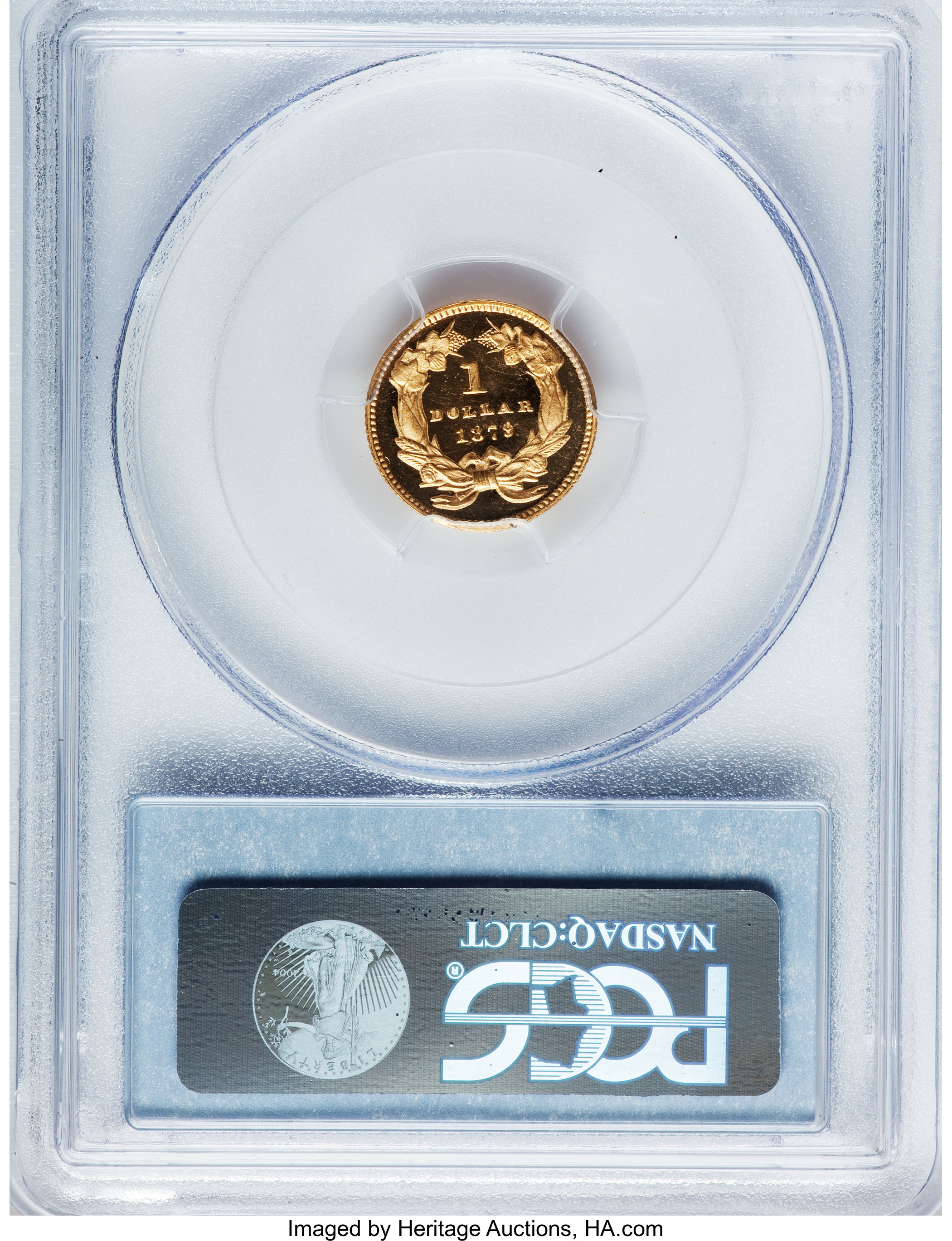 image for: 1879 G$1 PR64 Deep Cameo PCGS. CAC....