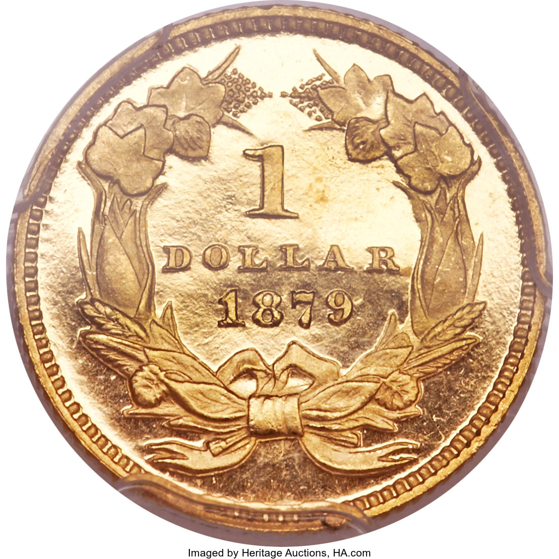 image for: 1879 G$1 PR64 Deep Cameo PCGS. CAC....